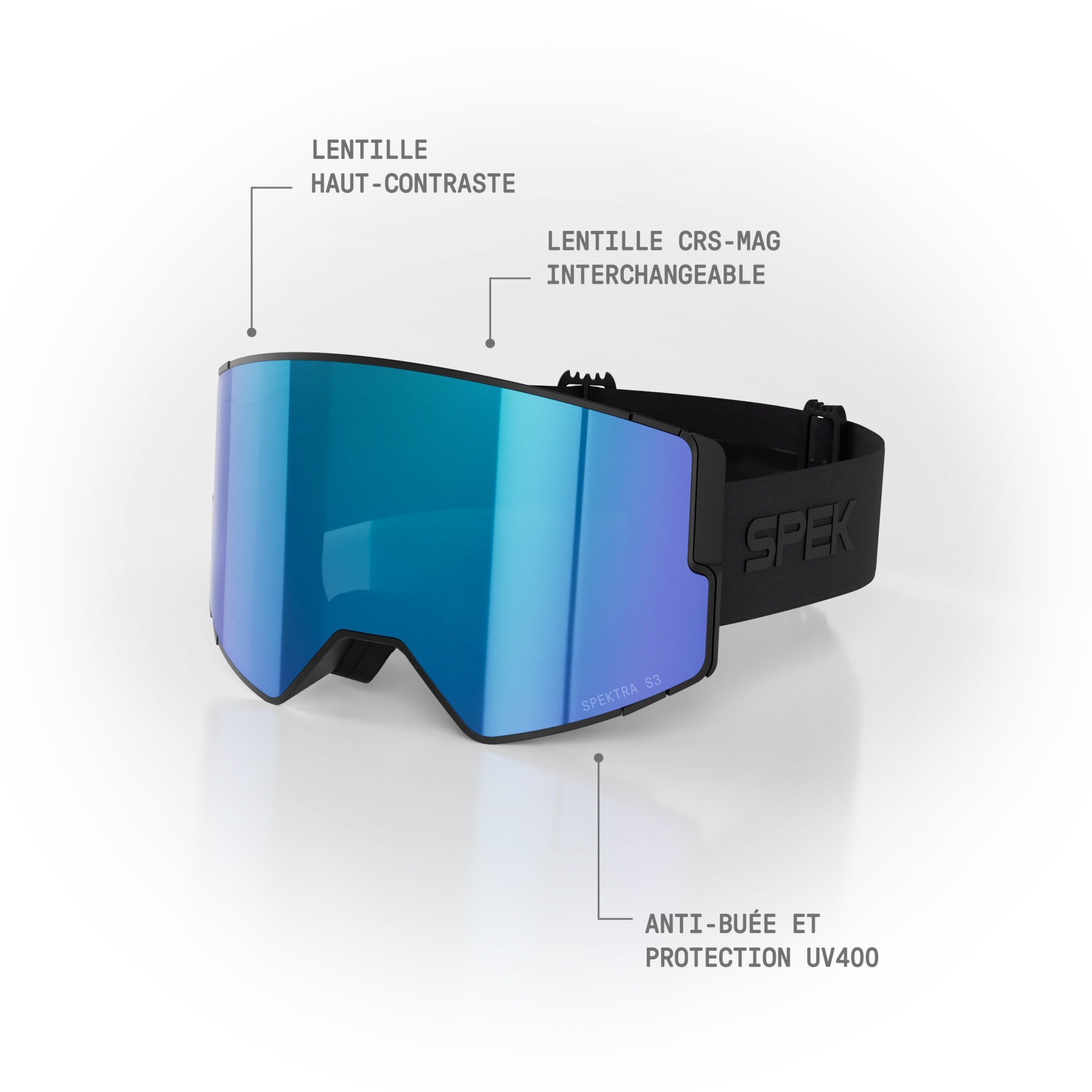 lunettes de ski EDGE PRO lunette de ski