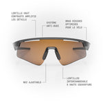 Lunettes de soleil KOVO — Noir Mat