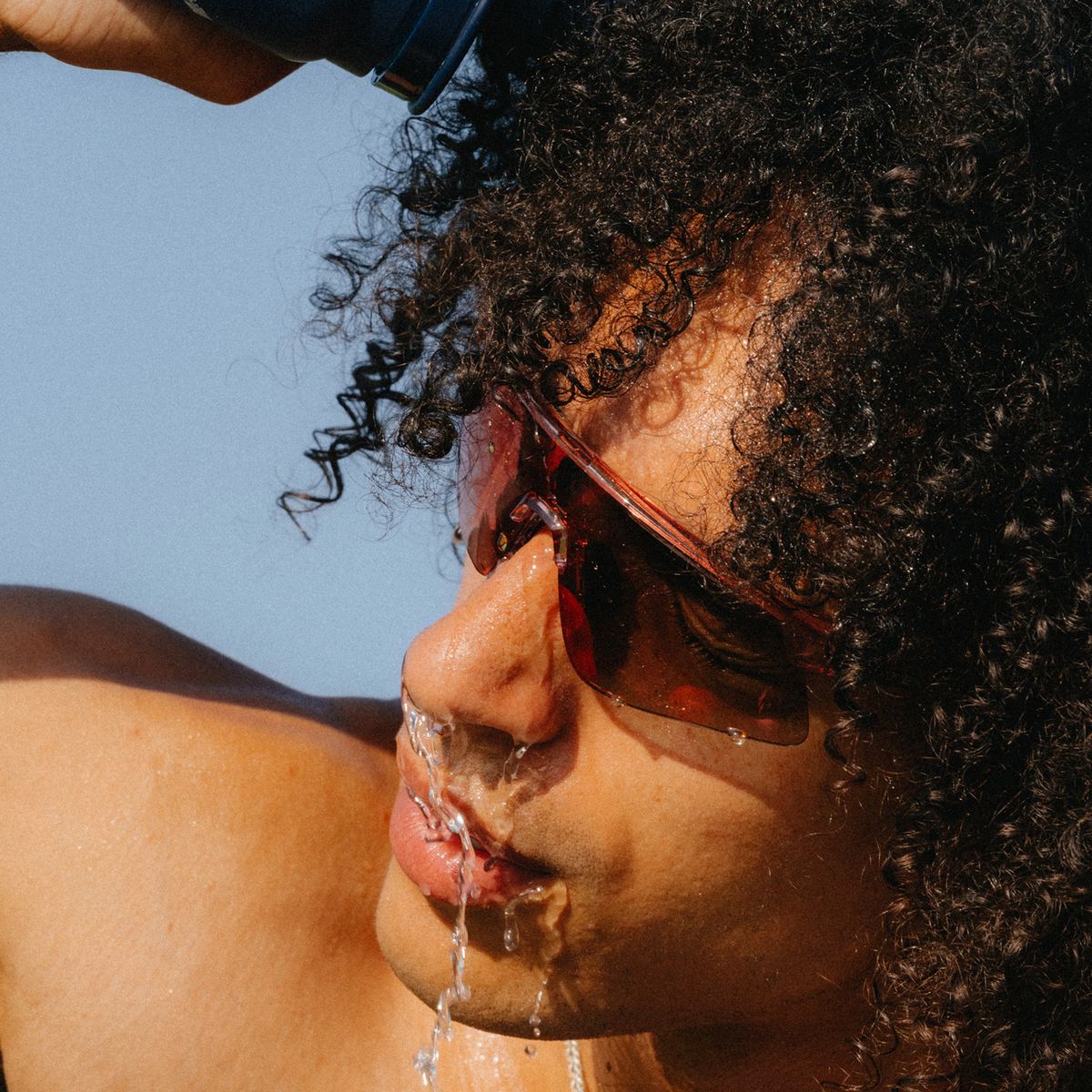 Lunettes de soleil KOVO — Cristal rose