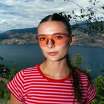 Lunettes de soleil KOVO — Cristal rose