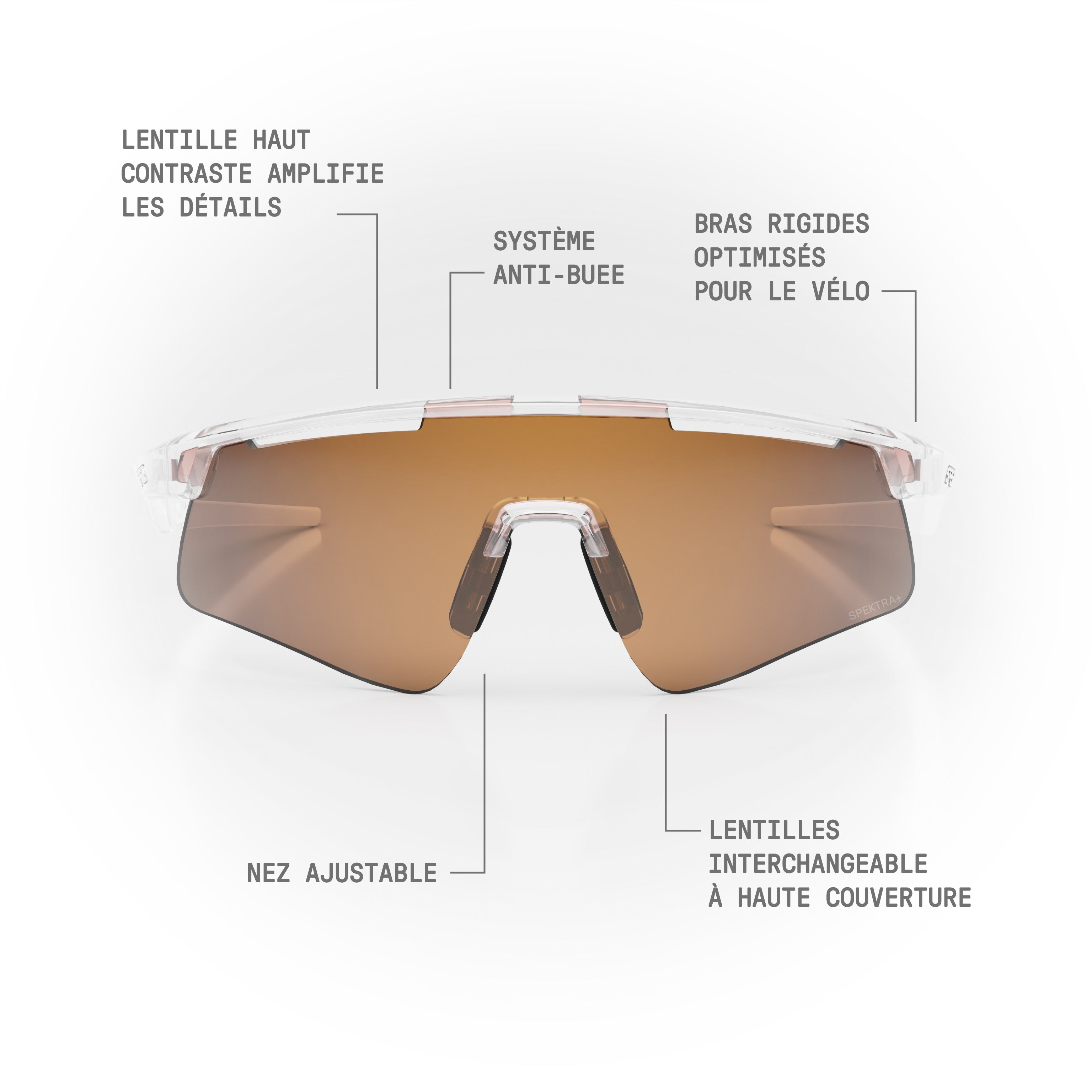 Lunettes de soleil KOVO — Cristal