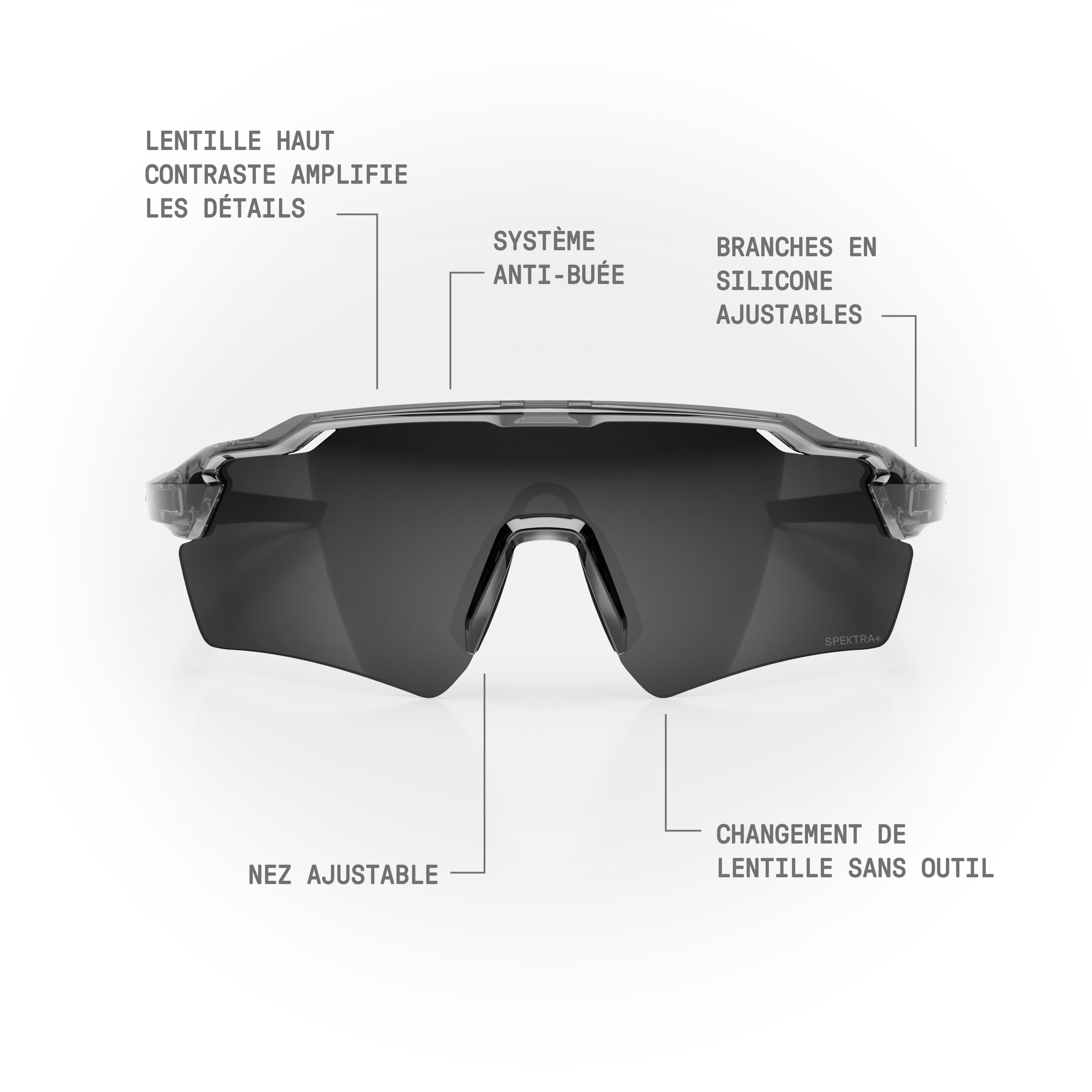Lunettes de soleil STRYVE II — Métallique