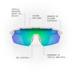 Lunettes de soleil STRYVE II — Blanc Mat