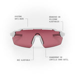 Lunettes de soleil STRYVE II — Blanc Mat